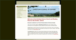 Desktop Screenshot of christianscience-oxford.org.uk
